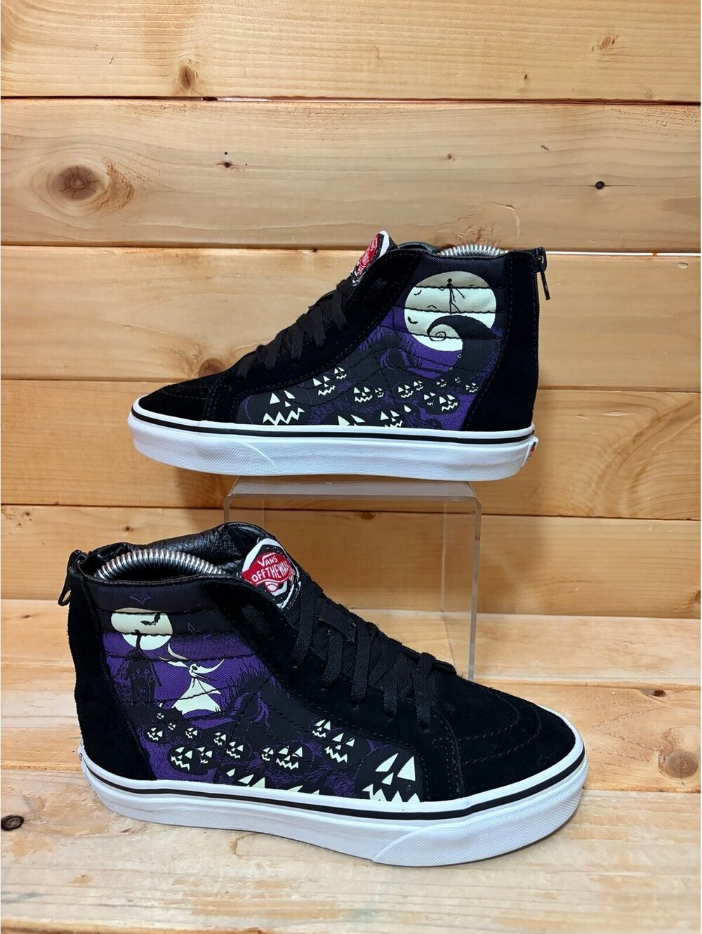 Disney VANS The Nightmare Before Christmas x Sk8 high Jack Skelington  Size 3.5